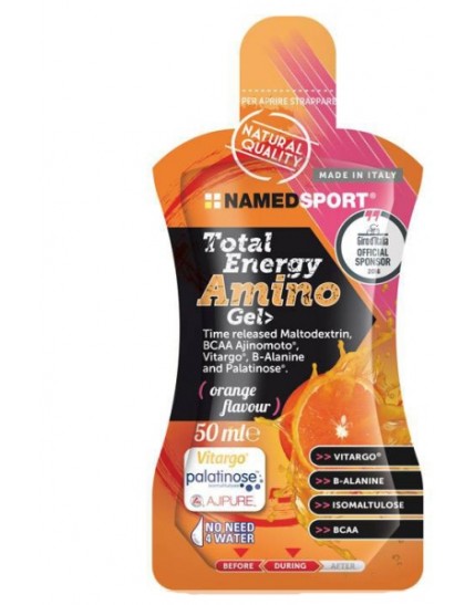 Total Energy Amino Gel Gusto Arancia 50ml