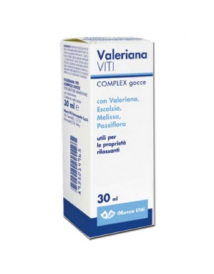 Valeriana Viti Complex Gocce 30ml