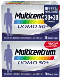 Multicentrum Uomo50+ 30+30 Compresse
