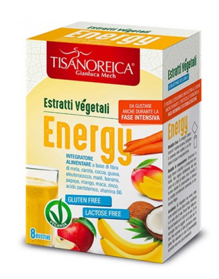 Tisanoreica Estratti Vegetali Energy 8 Bustine