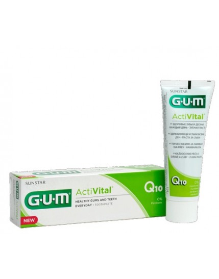 Gum Activital Dentifricio Q10 Gel 75ml