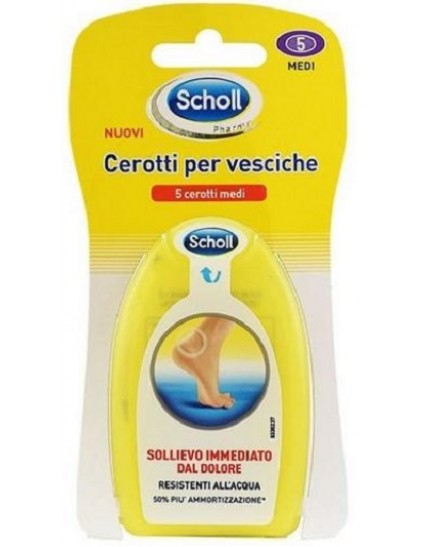 Healthcare Scholl Cerotti Per Vesciche Medio 5 Pezzi