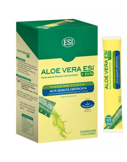 Esi Aloe Vera Succo + forte 24 pocket drink