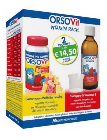 Orsovit Vitamin Pack Caramelle + Sciroppo