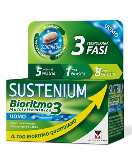Sustenium Bioritmo3 Multivitaminico Uomo 30 Compresse