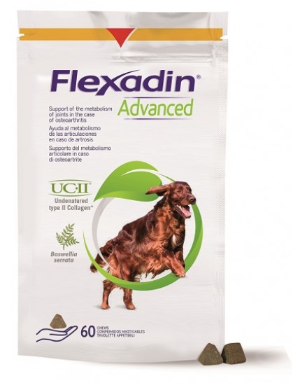 Flexadin Advanced 60 Tavolette Masticabili per cani