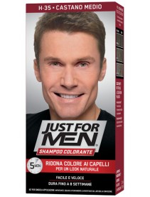 Just For Men Shampoo Colorante Castano Medio H35 