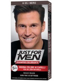 Just For Men Shampoo Colorante Nero H55 