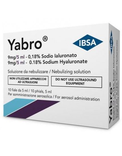 Yabro Aerosol 0,18% 10 Flaconcini IBSA