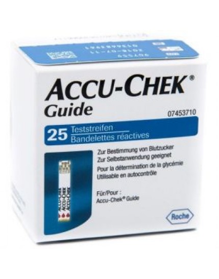 Roche Accu-Chek Guide 25 Strisce Reattive