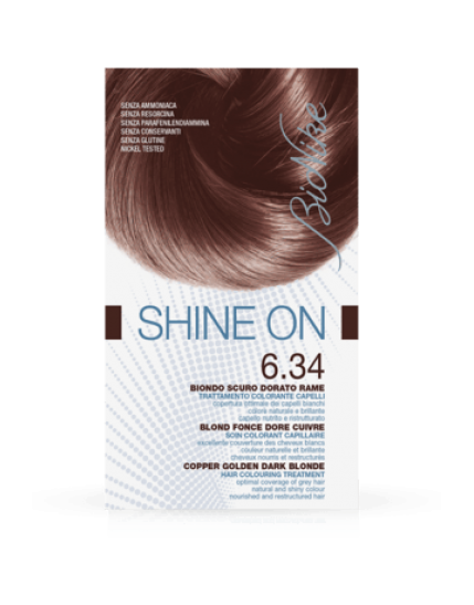 Bionike Shine On Colore Capelli Biondo Rame 6.34