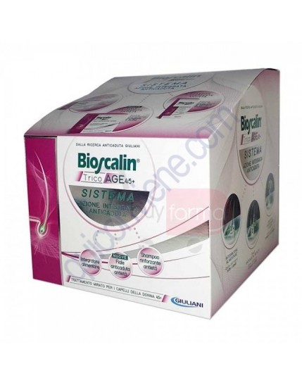 Bioscalin Cofanetto Tricoage (compresse+confezione fiale+shampoo)