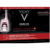 Vichy Dercos Aminexil Intensive 5 Uomo 21 Fiale 6ml 