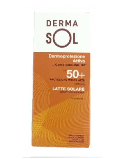 Dermasol Latte Solare Protezione Alta (fattore protezione 50+) - 150 ml