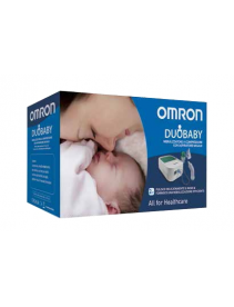 Omron Nebulizzatore Duo Baby - Sistema Aerosol + Aspiratore Nasale