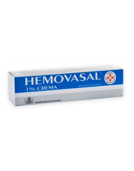 Hemovasal Crema 1% 30g 