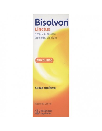 Bisolvon Linctus Sciroppo Flacone 250 ml