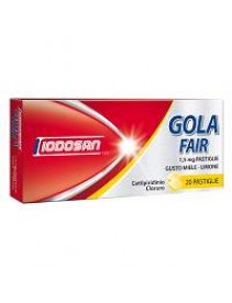 Golafair 20 pastiglie Miele-Limone 1,5 mg