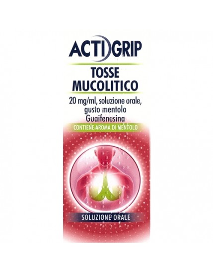 Actigrip Tosse Mucolitico 150ml - Guaifenesina
