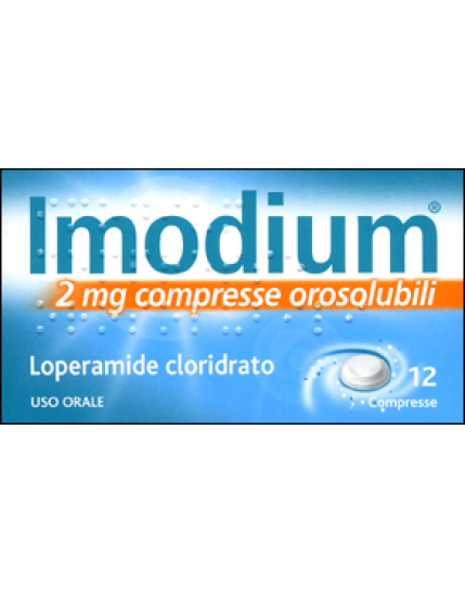 Imodium oro 12 Compresse Orosolubili 2mg