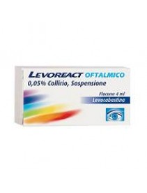 Levoreact Ofta Collirio 4ml 0,5mg