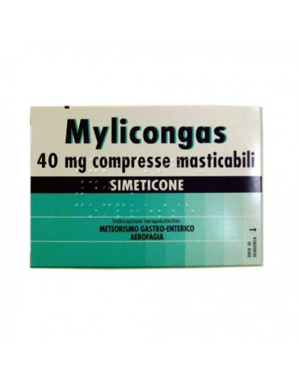 Mylicongas 50 compresse Masticabili 40mg