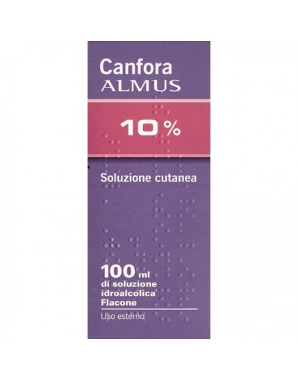 Canfora 10% Soluzione Cutanea 100ml