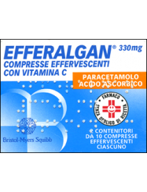 Efferalgan 20 Compresse Effervescenti con Vitamina C 330+200mg