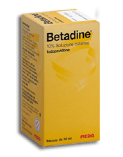 Betadine Soluzione Cutanea Flacone 10% 50ml