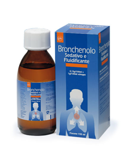 Bronchenolo Sedativo e Fluidificante sciroppo 150ml