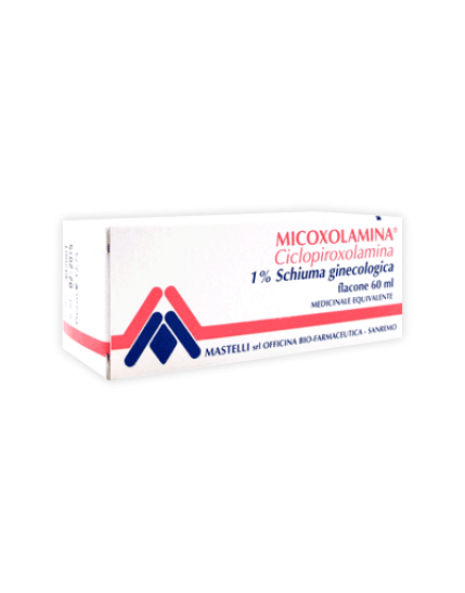 Micoxolamina*schiuma 60ml 1%