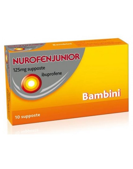 Nurofenjunior 10 Supposte 125mg