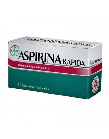 Aspirina Rapida 10 Compresse Masticabile 500mg