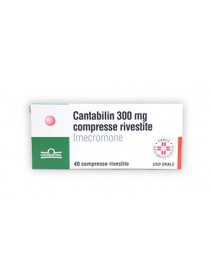 Cantabilin 40 Compresse Rivestite 300mg