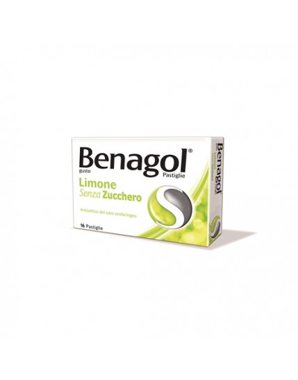Benagol 16 pastiglie Limone Senza Zucchero
