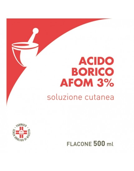Acido Borico Afom*3% 500ml