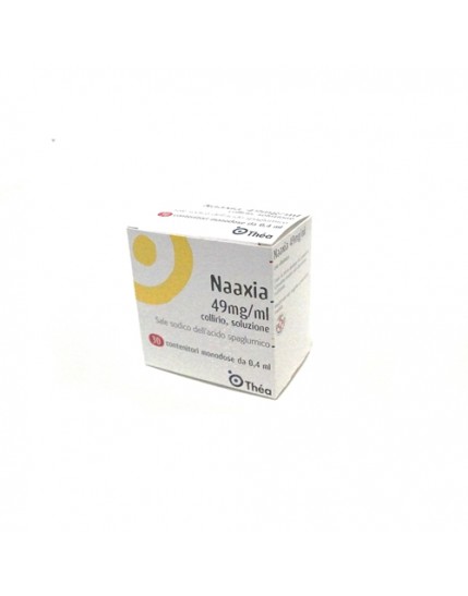 Naaxia Collirio 4,9% 30 Flaconi Monodose 0,4ml 