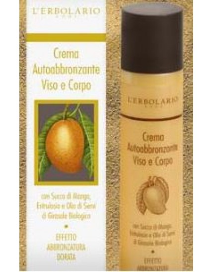 L'Erbolario Crema Autoabbronzante Succo Mango 100ml