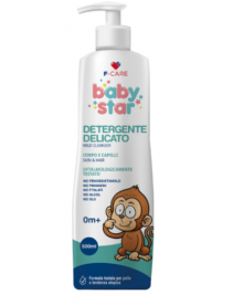 Babystar Detergente Delicato 2in1 Corpo e Capelli 500ml