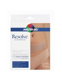 Master-Aid Resolve Cerotto Siliconico Taglio Cesareo 22 X 5 cm 1 Pezzo