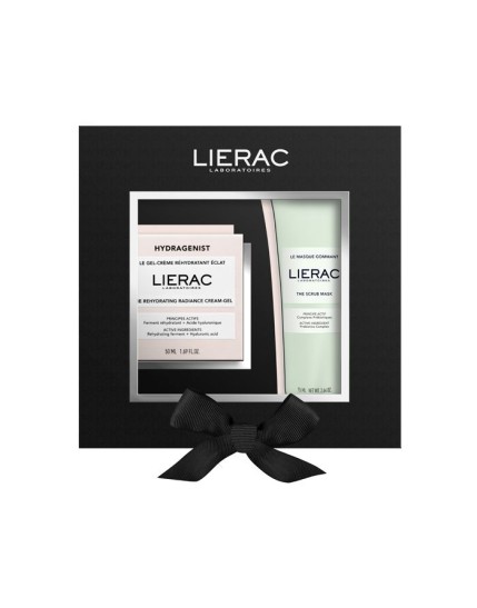 Lierac set natale hydragenist gel crema 50 ml + maschera 75 ml