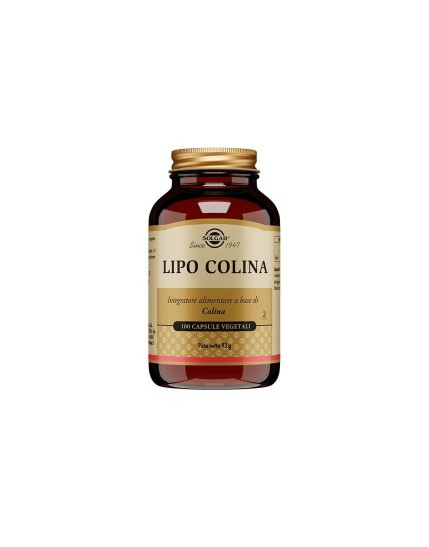 Solgar Lipo Colina 100 Capsule Vegetali