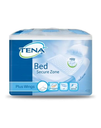 Tena Bed Secure Zone Plus WIngs Traversina 180x80 cm 20 pezzi Tena Bed Secure Zone Plus WIngs Traversina 180x80 cm 20 pezzi