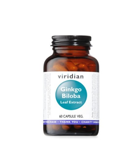 Viridian Ginkgo biloba leaf extra 60 capsule