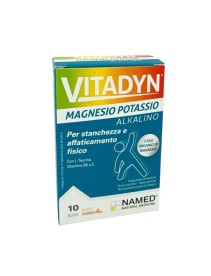 Vitadyn Magnesio e Potassio Alkalino 10 buste gusto arancia