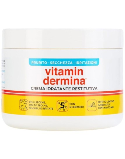 Vitamindermina Crema Idratante Restitutiva 400ml