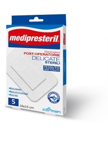 Medipresteril Medicazioni Post Operatorie Delicate Sterili 10x25 3 pezzi