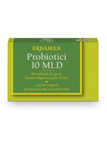 Erbamea Probiotici 10 MLD 24 Capsule Vegetali