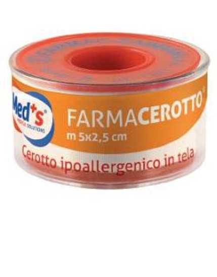 MEDS Cerotto Tela cm5x2,5Bianc