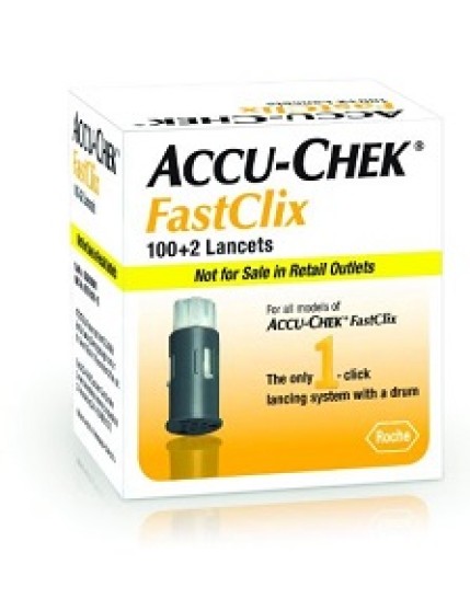 Accu-Check Fastclix lancette pungidito 102 pezzi